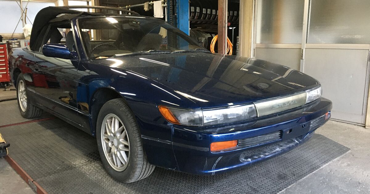ニッサン S13シルビアコンバーチブル 幌付け替え | ニッサン | 松本市