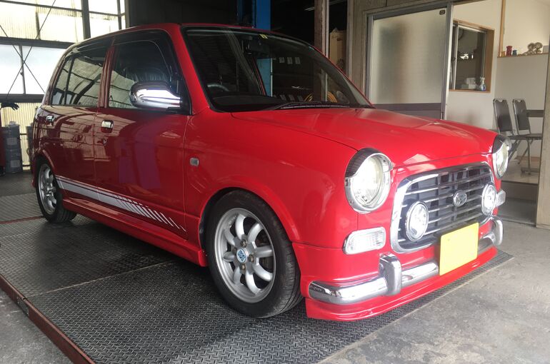ミラジーノサイドステップ ダイハツ ミラジーノ サイドステップ取付 | ダイハツ | 松本市で自動車